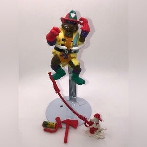 90S TMNT Hose em Down Don Action Figure 100% Complete w Accessories